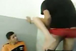 Dirty slim latin babe girl desires to have groupsex with us