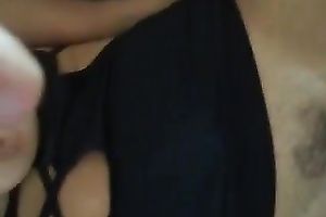 Bosomy milf white wife gives me head and takes a load on her zeppelins