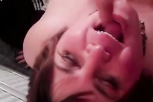 Hungry and thirsty big beautiful woman white white bitch waits for a cumload