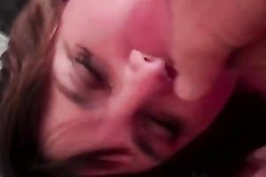 Hungry and thirsty big beautiful woman white white bitch waits for a cumload