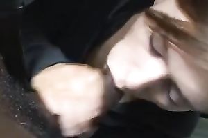 White young black cock slut greedily eats my dark ramrod and cum