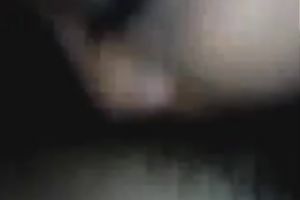 Chubby black skin Mexican chick with large bumpers blows me