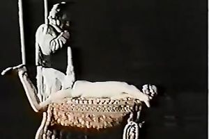 Bound retro milf acquires her coochie fucked from behind