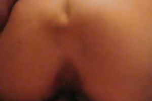 My black cock sluts pokes her vagina with a sextoy and then I finish her off in slit