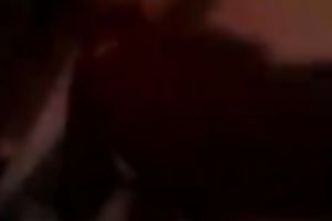 Butt fucking my lean Russian girlfriend in the washroom