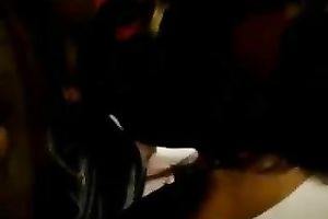 My concupiscent nerdy mistresse enjoys engulfing my BBC in POV