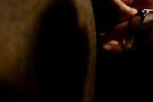 My concupiscent nerdy mistresse enjoys engulfing my BBC in POV