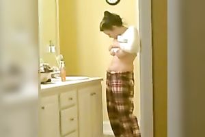 Homemade solo episode with my juggy white women playing with her tits