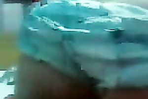 My Bulgarian girlfriend Kameliq Ivanova shaking her astounding butt in front of a web camera