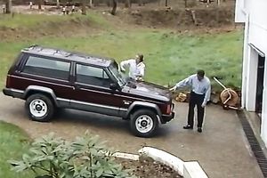 Beautiful dark brown horny white wife acquires screwed in a standing position in the kitchen