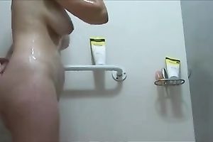 My dirty slut wife is one as well as the other hawt & slutty and that babe simply likes showering in front of me
