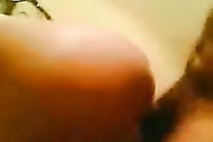 I love to fuck my girlfriend's shaved muff in missionary position