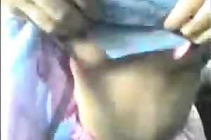 A youthful non-professional Indian black cock sluts sucks my 10-Pounder in my car