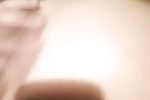 Horny milf gives me a tugjob and lets me fuck her from behind