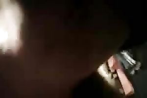 Horny milf gives me a tugjob and lets me fuck her from behind