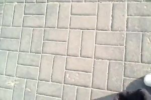 Classy honey in short miniskirt has no idea I am spying on her