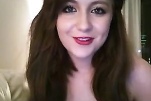 This British hawt brunette hair is a ideal balance betwixt babe and milf