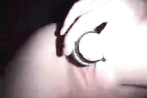 A large blue sex tool for the cum-hole of my legal age teenager girlfriend