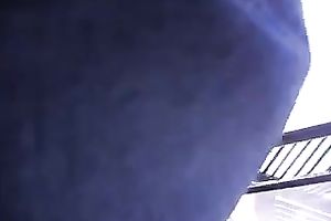 Amazing hawt random BBC slut a-hole flash upskirt on my webcam