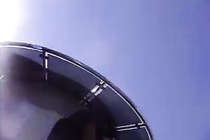 Amazing hawt random BBC slut a-hole flash upskirt on my webcam