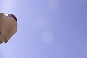 Amazing hawt random BBC slut a-hole flash upskirt on my webcam