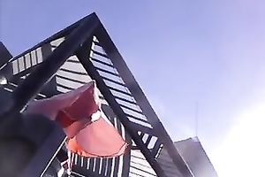 Amazing hawt random BBC slut a-hole flash upskirt on my webcam