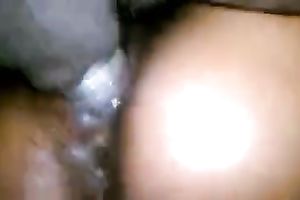 Hard dark knob of my boyfriend permeating my brown snapper