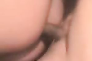 Penetration from behind filmed from a very good angle