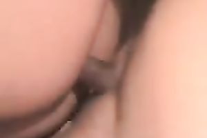 Penetration from behind filmed from a very good angle