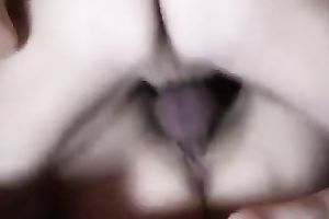 Fucking my cum-addicted wifey in missionary position