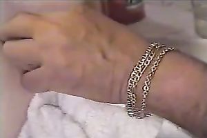 My voracious golden-haired amateur wife receives her twat thoroughly hairless