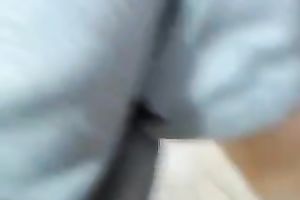 Skanky babe with miniature billibongs tongue kisses her muff gently