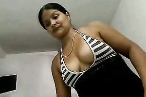 My assured Indian dirty slut wife feels comfortable masturbating on camera