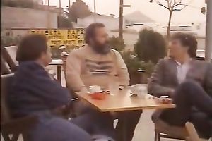 Horny guy bonks his wife's face hole in 69 position