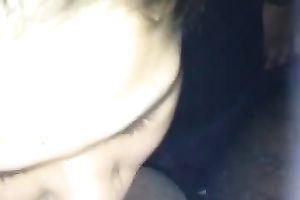 Latina gives insane blowjob to me in her bedroom by taking my tool unfathomable mouth