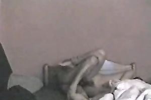 Flat chested Asian skank lets her peverted paramour spoon her