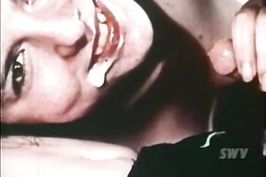 Spoiled brunette hair acquires spit roasted like at no time in advance of