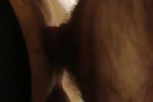 Inserting my curly cock in the old loose muff of a grandma