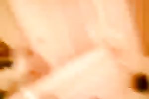 Svelte lengthy haired blondie receives group-fucked missionary style