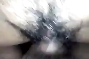 Fucking a hirsute snapper of my older slutty wife on POV closeup episode