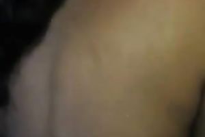 Homemade solo tape with Indian sweetheart stripping in front of a web camera