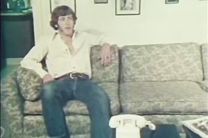 Cute playgirl in the kitchen receives on her knees to engulf a knob