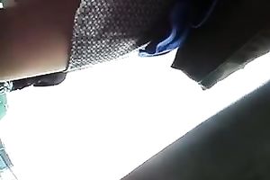 I lastly could go beneath her petticoat and that babe wore pants