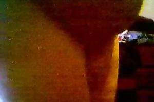 big beautiful woman white lady masturbated and filmed herself in the bedroom