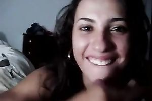 Super hot honey is engulfing my swollen pecker like a pro