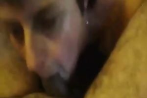 Dirty mature European slutwife cleans up my shlong and backdoor