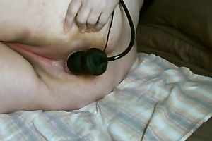 I love to fuck my taut rectal hole with my recent wazoo plug