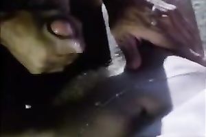 Gorgeous nympho flaunts her marangos and then goes down on her paramour