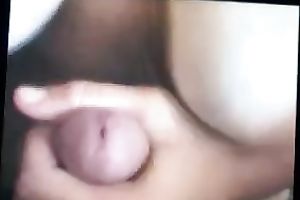 Nothing is as wonderful as a admirable cook jerking foreplay in front of a camera