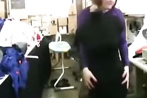 Enormous natural jugs of my Russian mature white bitch